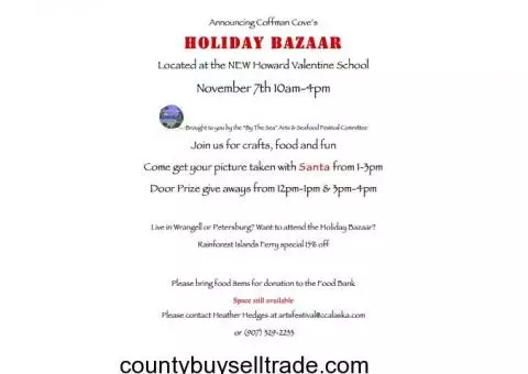 Coffman Cove Holiday Bazaar
